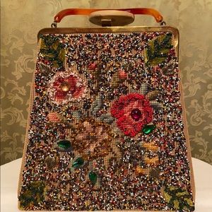 Soure’ Bag NY Beaded Handbag 50’s/60’s.